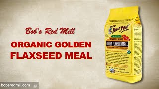 Golden Flaxseed Meal  Bobs Red Mill [upl. by Milak]