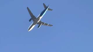 Allegiant Airlines Airbus A320 flies over at the school FOPP [upl. by Horlacher]