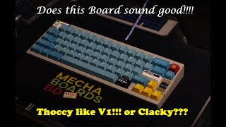 QwertyKeys QK65 V2 keyboard sound test with MMD Princess Tactile switches [upl. by Uke394]