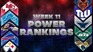 NFL Week 11 Power Rankings [upl. by Lodnar]