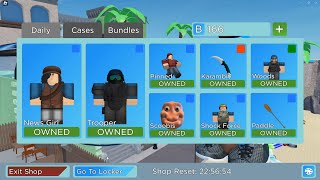 Roblox Arsenal Daily Shop 2242024 [upl. by Koran]