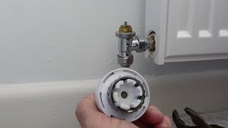 How to remove and replace a thermostatic radiator valve head [upl. by Sinnel]