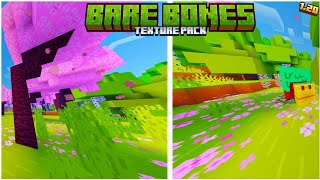 Bare Bones Texture Pack Minecraft Pe 121 [upl. by Sefton993]