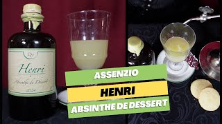 Assenzio Henri  Absinthe de Dessert italiano di Christian Pascolutti [upl. by Nisbet642]