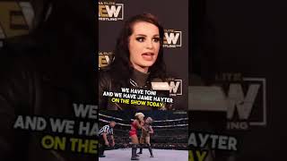 Saraya Says She Had To Step Up Her Game in AEW Talks NERVES Before Full Gear 2022 [upl. by Melgar]