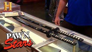 Pawn Stars Cutting a Deal for Kill Bill Signed Swords Season 13  History [upl. by Friedrich]