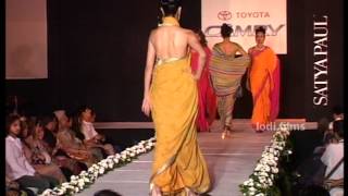 Indian Top Ramp Models introduce their latest collectionSATYAPAUL FASHION SHOW sequence 1 [upl. by Maller]