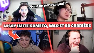 NISQY IMITE KAMETO WAO ET SA CARRIERE  Best Of LoL 821 Réactions [upl. by Nedlog691]