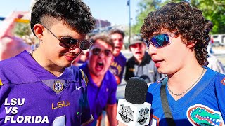 Fans REACT To LSU Tigers vs Florida Gators [upl. by Aleahc]