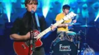 Franz Ferdinand  Take Me Out on Conan Obrien Show live [upl. by Nnyllatsyrc]