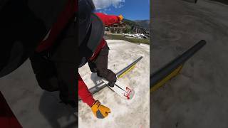 Snowboarding in July INSANE Conditions [upl. by Nautna]