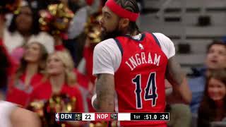 Brandon Ingram Highlights vs Denver Nuggets 11152024 [upl. by Idaf]