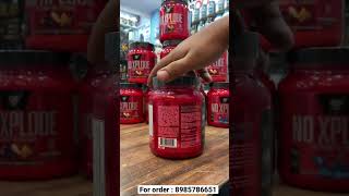 Finish First NO XPLODE Pre workout 30serv 🔥 fitnessbooster noxplode bestpreworkout energy [upl. by Wulf]