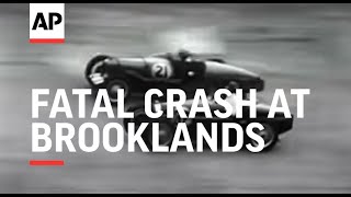 Fatal Crash at Brooklands Dunfee [upl. by Sivolc252]