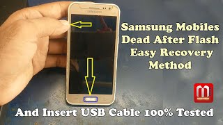 Samsung Dead After Flash Dead Boot Repair Ufi Box  Galaxy J2 Dead Solution [upl. by Hamal204]