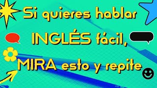 FRASES EN INGLÉS DE LA VIDA DIARIA  ENGLISH OF COURSE [upl. by Enidualc]