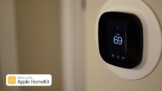 Ecobee3 Smart HomeKit Thermostat wRemote Sensors for Smart Homes  Review [upl. by Navonoj]