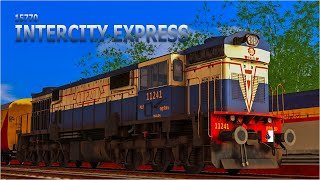 15770Mariani  Alipur Duar InterCity Express indianrailways gzbwap7 railworks livestream nfr [upl. by Waldron]