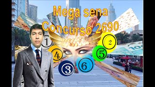 Mapa Astral da Mega Sena concurso 2690 Mega Possibilidade [upl. by Anaidiriv]