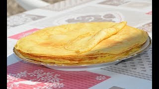 Pancakes Crepes Basic Recipe Palacinke Osnovni Recept  Sašina kuhinja [upl. by Sadirah718]