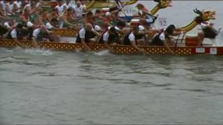 2009 Dragon Boat World Championships 2000m Open Starts [upl. by Bale]