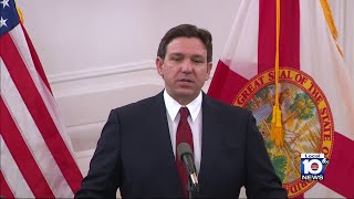 DeSantis calls for measures preventing homeless from sleeping on street [upl. by Hilten]