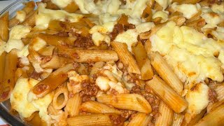 pasta con carne molida y quesillo un almuerzo rápido [upl. by Remmos]