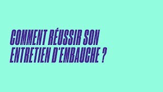 BOOST  Comment réussir son entretien dembauche [upl. by Alrahs]