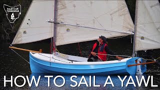 Ep 10  HOW TO SAIL A YAWL on board a Welsford Navigator [upl. by Ygiaf]