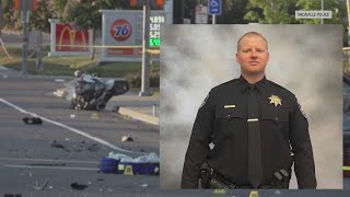 Officer Matthew Bowen killed by driver under the influence of drugs Vacaville police say [upl. by Garrek]