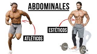 Abdominales ATLÉTICOS VS ESTÉTICOS  Aprende a desarrollarlos [upl. by Brindle]