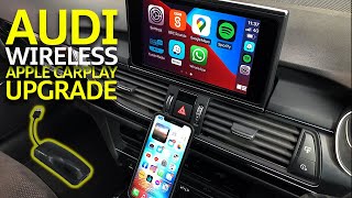 How To Get Wireless Apple CarPlay on Your Audi [upl. by Lled283]