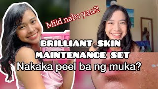 BRILLIANT SKIN MAINTENANCE SET REVIEW [upl. by Yorgen]