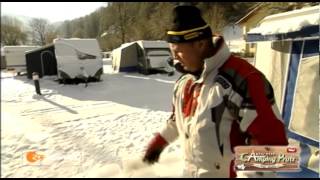 Wintercamping Tirol quotZDFReportagequot live vom AktivCamping Prutz  Tirol [upl. by Ynhoj]