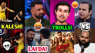 LAFDA EVERYWHERE 😳 Rajat Dalal in Bigg Boss Kunal Vs Bhavish Dhruv Rathee Indias got Latent [upl. by Castera]