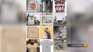 Third Banksy artwork revealed in London [upl. by Gianina113]