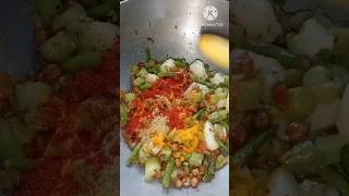 Uble aloo taroi boro aur chane ki mix sabji shorts recipe ytshorts food [upl. by Ellednahs]