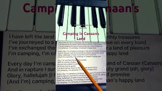 Camping In Canaan’s Land Song Lyrics shorts acapella lyrics viral shorts gaithermusictv [upl. by Abra]