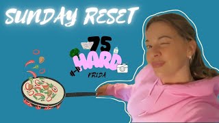 SUNDAY RESET  75 hard challenge och julkort i oktober [upl. by Eedyah]