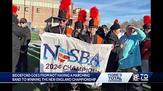 Biddeford Marching Band named the best in New England [upl. by Jenelle124]