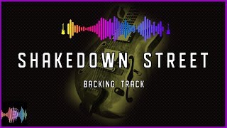 Grateful Dead Shakedown Street Backing Track in C Major and C Mixolydian [upl. by Dijam274]