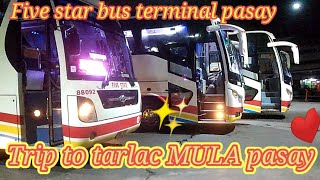 Trip to tarlac MULA pasay sakay sa five star bus line 3 4 hour lang byahe [upl. by Wobniar759]