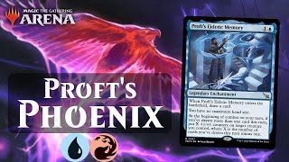 Izzet Phoenix with Eidetic Memory  Explorer Ranked  MTG Arena [upl. by Misti]