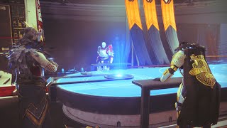 Destiny 2 Season of the Chosen  Zavala Osiris and Lord Saladin Argument  War Table Meeting [upl. by Palumbo]