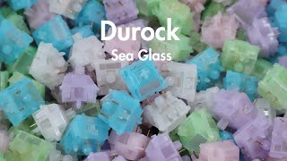 Durock Sea Glass Linear Switch  Sound Test [upl. by Free]