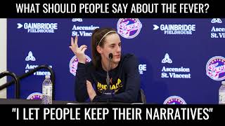 Let People Say Negative Things About The Indiana Fever indianafever [upl. by Yehc]