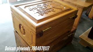 teak Wood cash Box [upl. by Pritchett]