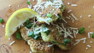 placki z cukinii  Courgette Fritters [upl. by Cari]