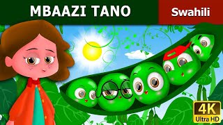 Mbaazi tano  Five Peas in A Pod in Swahili  Swahili Fairy Tales [upl. by Ullman768]