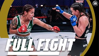 Full Fight  Cris Cyborg vs Leslie Smith  Bellator 259 [upl. by Annmaria551]